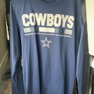 NFL Dallas Cowboys Dri-Fit Navy Training Shirt